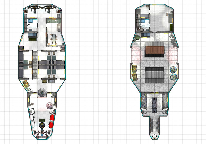 Darvro-class Light Freighter Deckplan small