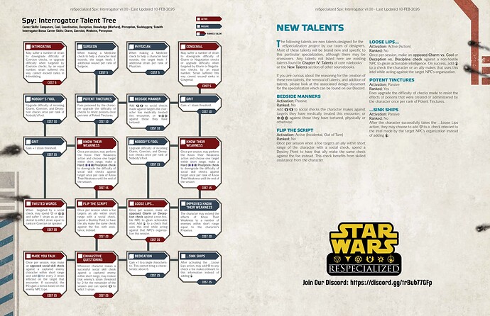 Interrogator reSpecialized